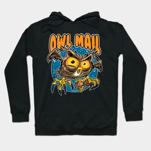 Owl Mail Delivery Hoodie